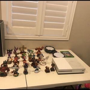 Xbox 1 console plus accessories and games.